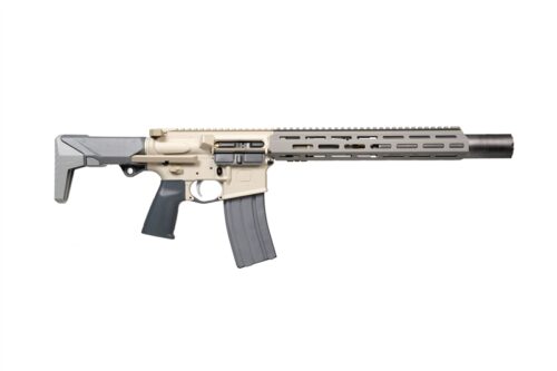 Q Sugar Weasel SD 300BLK 7" SBR, Shorty Stock, Clear Anodized (SW-300BLK-7IN-SHORTY-SD)