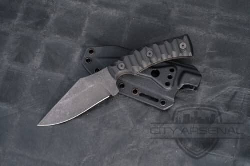 Survival Art Knives, SAK Tac-Sur, Black with Kydex Sheath (TAC-SUR-BLK)