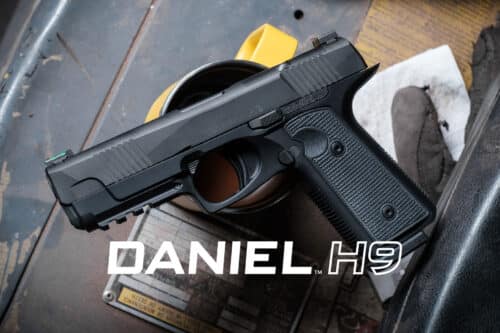 NEW! Daniel Defense, Daniel H9 Compact 9mm Handgun, Optic-Ready, Black (50-179-10084-006)