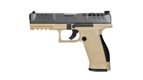 Walther PDP, Full Size 9mm Pistol, 18+1, Tan (2858380)