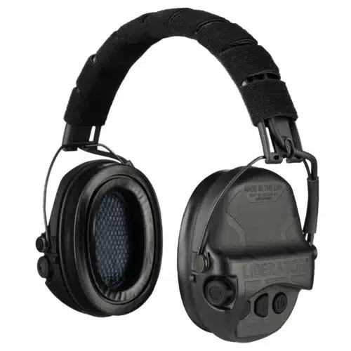 Safariland, Liberator HP 2.0, Over the Head Hearing Protection, Rechargeable, Black (TCI-LIBHP-2.0-BLK)