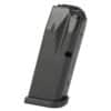Canik, MC9 Magazine, 9MM, 12 Rounds, Fits Canik MC9, Includes Black Finger Rest Baseplate, Black (MA2277)