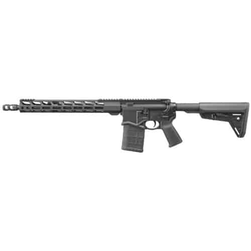 Ruger, SFAR, Small-Frame Autoloading Rifle, Modern Sporting Rifle, 762NATO/308 Winchester, 16.1", Black (05610)