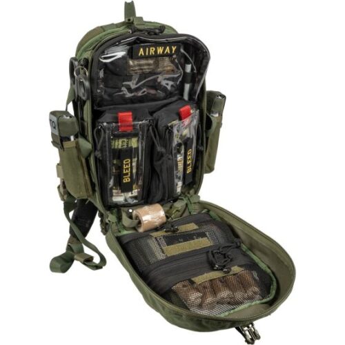 North American Rescue, NAR, Mini Medic Kit with Combat Gauze, OD Green (80-0987)