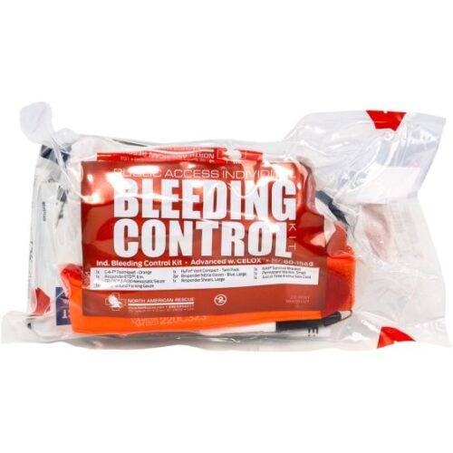 North American Rescue, NAR, Bleeding Control Kit Advanced With Celox Gauze (80-1569)