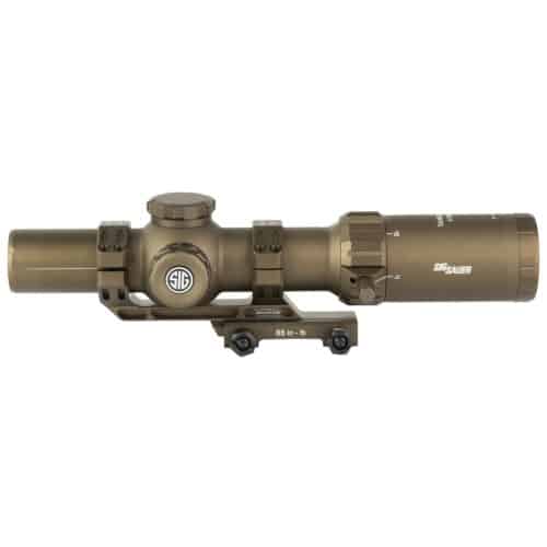 Sig Sauer, Tango MSR, Rifle Scope, 1-10X26, BDC10 Illuminated Reticle, First Focal Plane, 34mm Main Body Tube, LPVO, Coyote (SOTM11202)