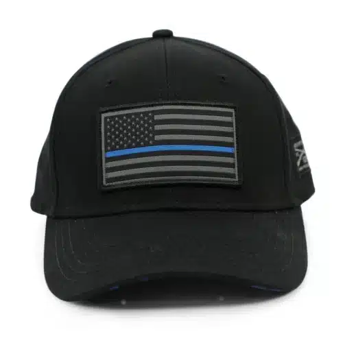 Grunt Style, Blue Line Flag Hat (GS4968)