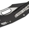 Microtech, Stitch, RAM-LOK, Folding Spear Point, Partial Serrated, Black (169RL-2FL) - Image 2