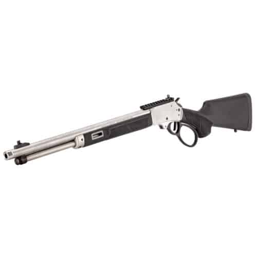 Smith & Wesson, 1854, Lever Action Rifle, 44 Magnum, 19.25" Threaded Barrel, 11/16-24 Thread Pitch, Stainless Steel (13812)