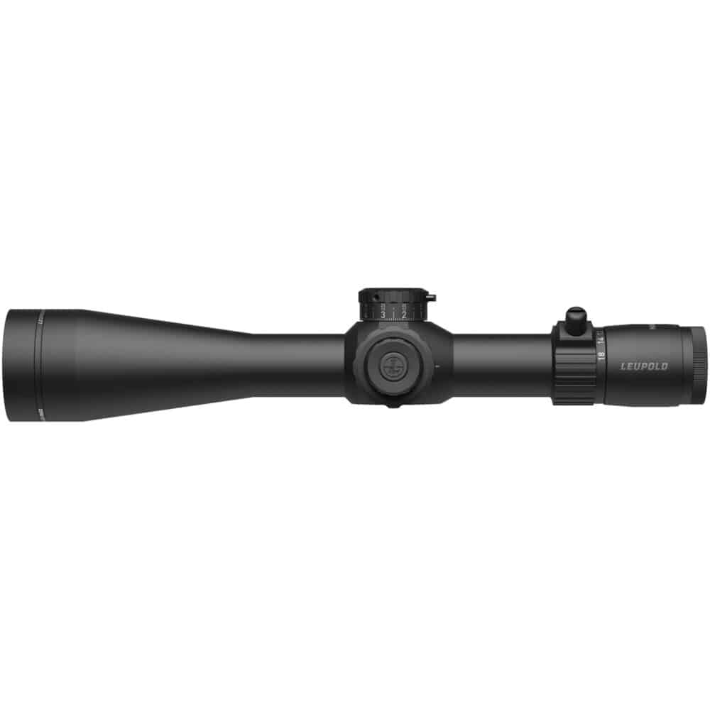 Leupold, Mark 4HD, Rifle Scope, 4.5-18X52mm, 34mm Maintube, Illuminated PR1-MIL Reticle, Black (183624)