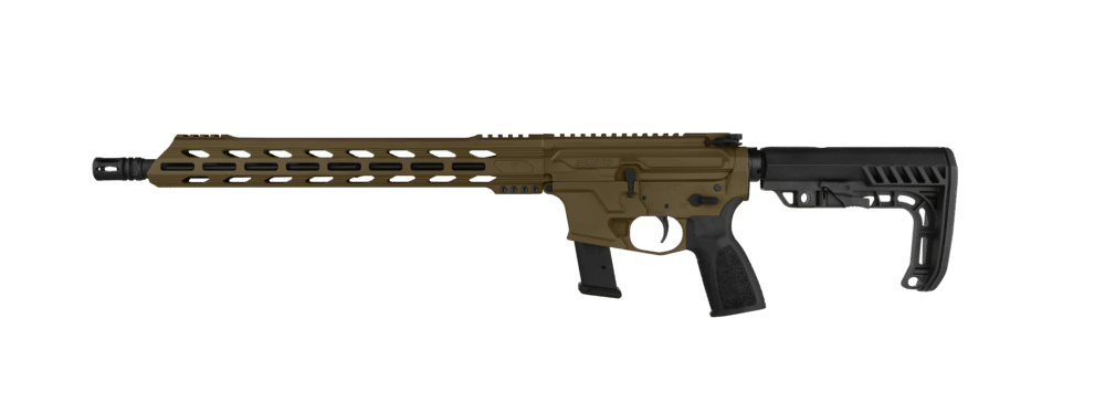 Live Free Armory, LFA, LF-9 Challenger, 9mm Carbine Rifle, Burnt Bronze (LF9CH85034)