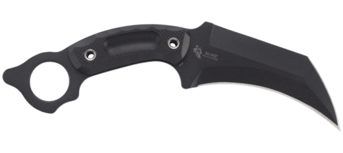 CRKT Du Hoc, Karambit Fixed Blade Knife, Black (2630)