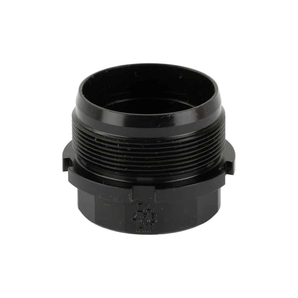 Dead Air Armament, Xemax, HUB Pattern Adapter, 3/4X24, Black (DA456HT)