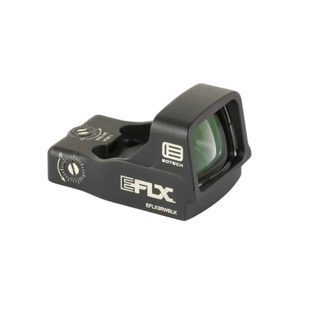 EOTech, EFLX, 3 MOA Red Dot, Aluminum Housing, DPP Footprint, Black (EFLX3RWBLK)