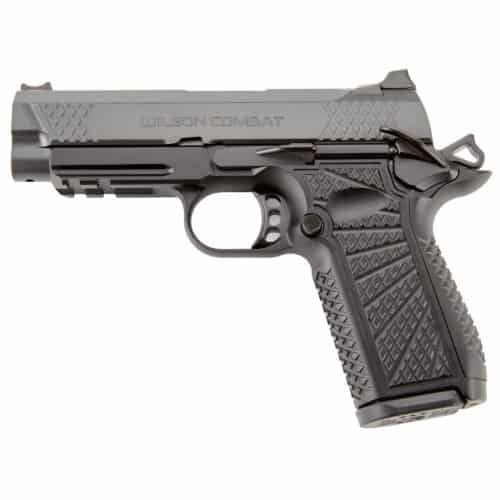 Wilson Combat, SFX9, Single Action Only, Metal Frame Pistol, Compact, 9MM, Black (SFX9-CPR4-A)