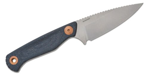 Benchmade, Dacian, Fixed Blade Knife 3.54", Spear Point Blade, Blue Denim Micarta Handles (203)