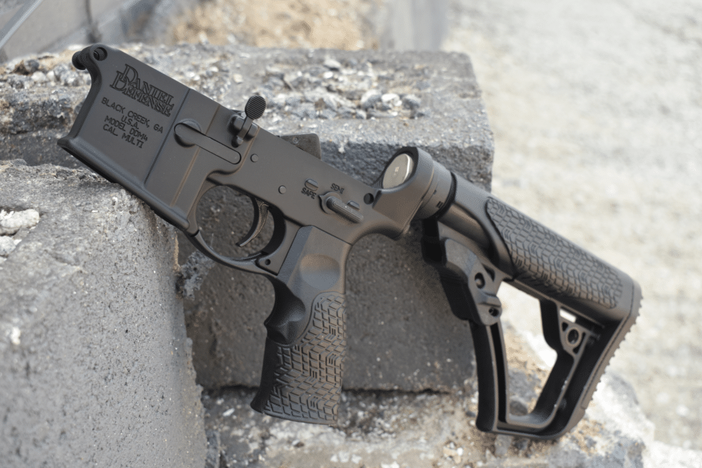 Daniel Defense, DDM4 Complete Lower Receiver Group, Black (WEBGB-DDM4-LRG)