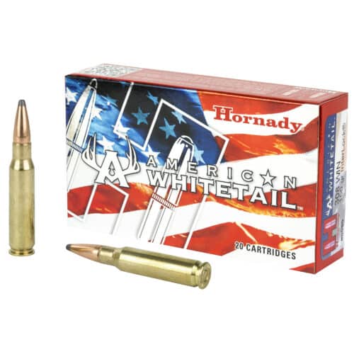 Hornady, American Whitetail, 308WIN, 150 Grain, Soft Point, InterLock, 20Rd (H8090)