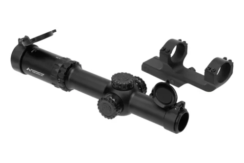 Primary Arms, SLx 1-8x24 FFP Rifle Scope Illuminated ACSS Raptor Reticle - 5.56 / 5.45 / .308 bundle with Deluxe AR15 Scope Mount, Black (KIT-PA-SLX8-1-8X24F-RAPTOR-5.56-PADLXSM)