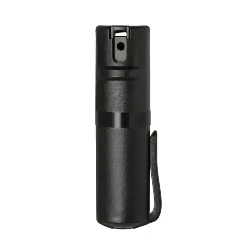 POM Industries, Pepper Spray Clip, Black, 6 Color Bands Included (PC-BLK)