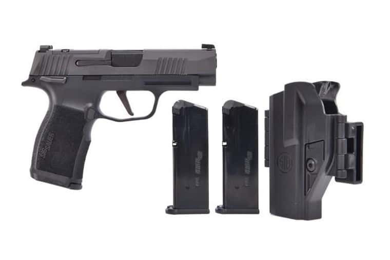 Sig Sauer, P365XL TacPac, Manual Safety, 9mm Pistol W/ Holster, Black ...