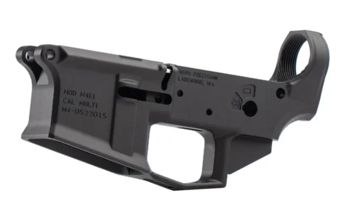 Aero Precision, M4E1 Stripped Lower Receiver, Anodized Black (APAR600001C)