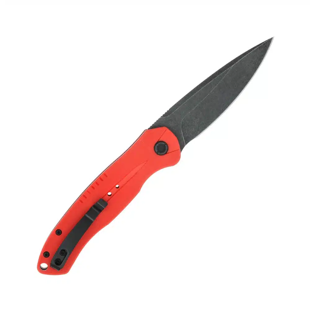 Cobratec Knives, Diablo, Out-the-Front, Red (REDDIABLOAUTO)