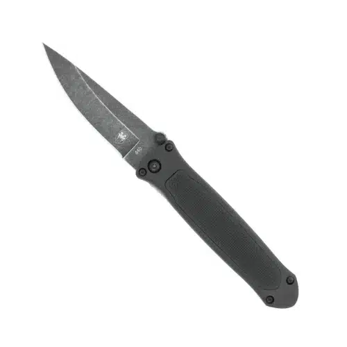 Cobratec Knives, Quick Strike Hidden Release, Black (BLKHRQS)