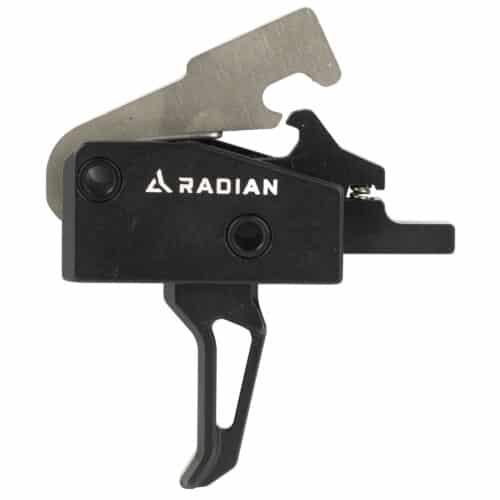 Radian Weapons, Vertex Trigger, Flat, Black, Fits AR Rifles, Black (ACC-0017)