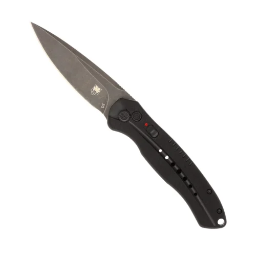 Cobratec Knives, Diablo, Out-the-Front, Black (BLKDIABLOAUTO)