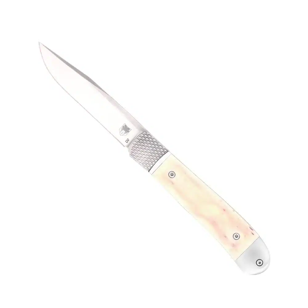 Cobratec Knives, Trapper Hidden Release, White (CTTHRWT)