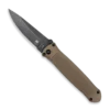 Cobratec Knives, Quick Strike Hidden Release, Brown (BRNHRQS)