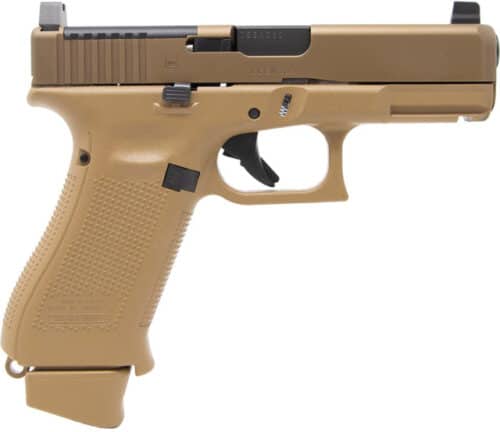 Glock, 19X MOS Exclusive, 9mm Pistol, 17+1 & 19+1, Coyote (PX1950S03MOS)