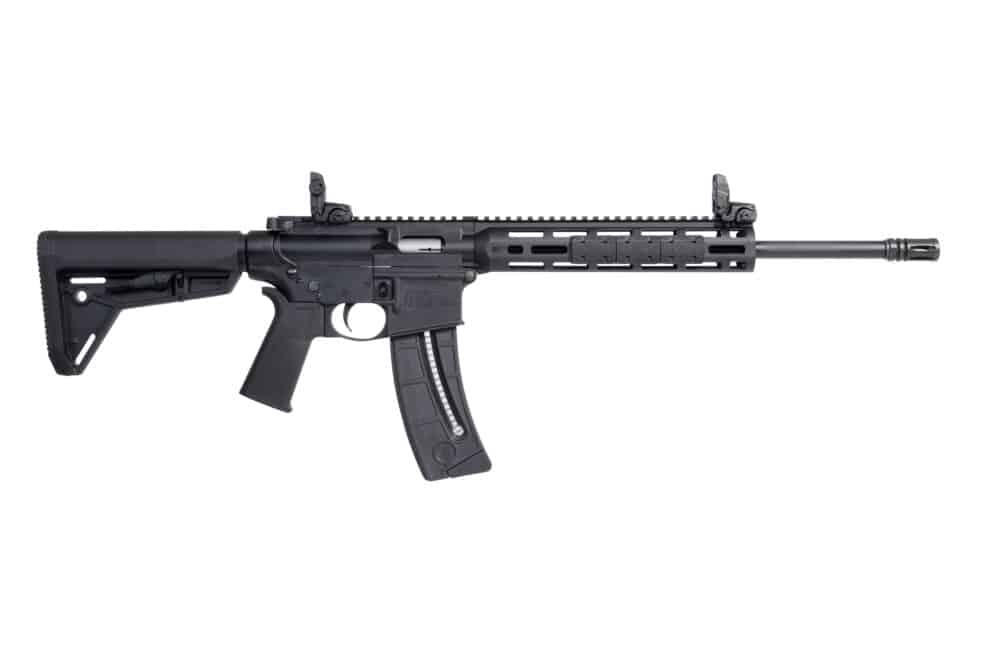 Smith & Wesson, M&P15-22, AR, 22LR, 16.5" Threaded Barrel, 25Rd, Black MOE-SL Grip & Stock (10213)