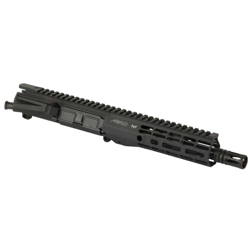 Aero Precision, M4E1-T, AR15 Complete Upper, 300 Blackout, 8" Barrel, 1:7 Twist, Pistol Length Gas System, Black (APAR700701M1) - Image 2