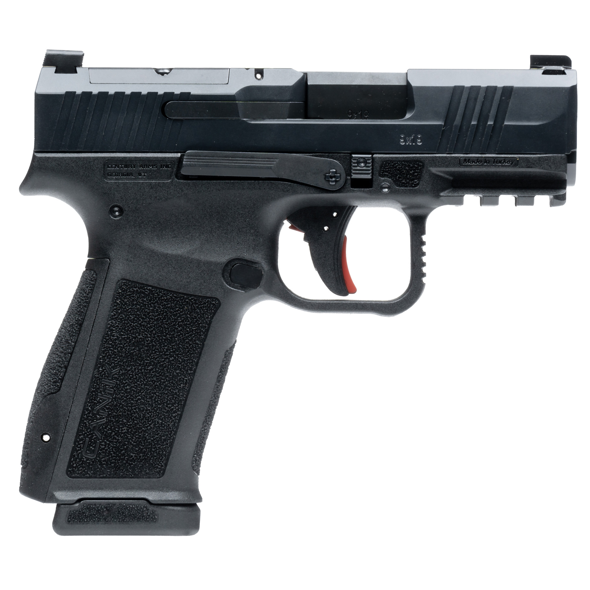 CANIK, METE MC9L, Compact Pistol, 9MM, 3.18" Barrel, Nitride Finish, Black (HG7882-N)