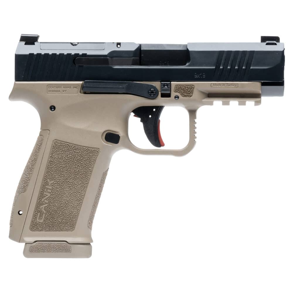 CANIK, METE MC9LS, Striker Fired, Polymer Frame Pistol, Compact, 9MM, Flat Dark Earth (HG7883BD-N) - Image 2