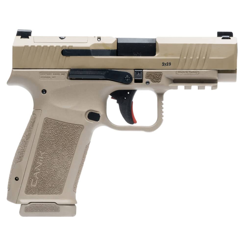 CANIK, METE MC9LS, Striker Fired, 17 +1, Polymer Frame Pistol, Compact, 9MM, Flat Dark Earth (HG7883D-N) - Image 2