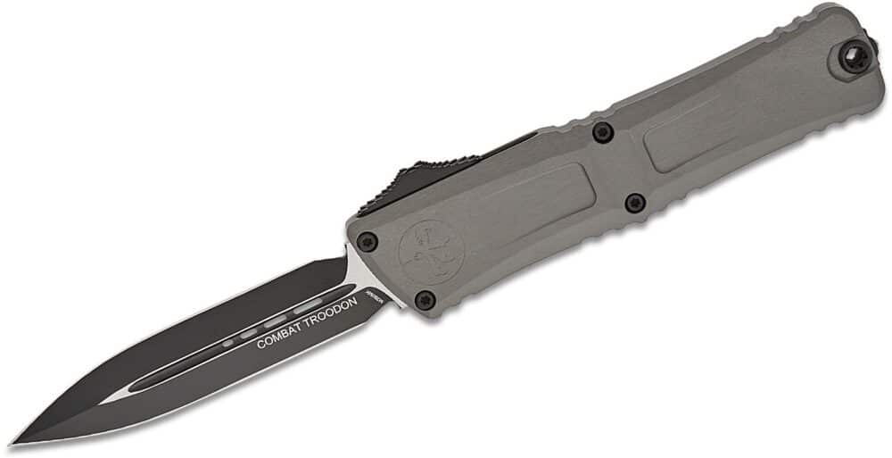 Microtech, Combat Troodon Gen III, 9.50", Natural Clear Standard (1142-1NC)