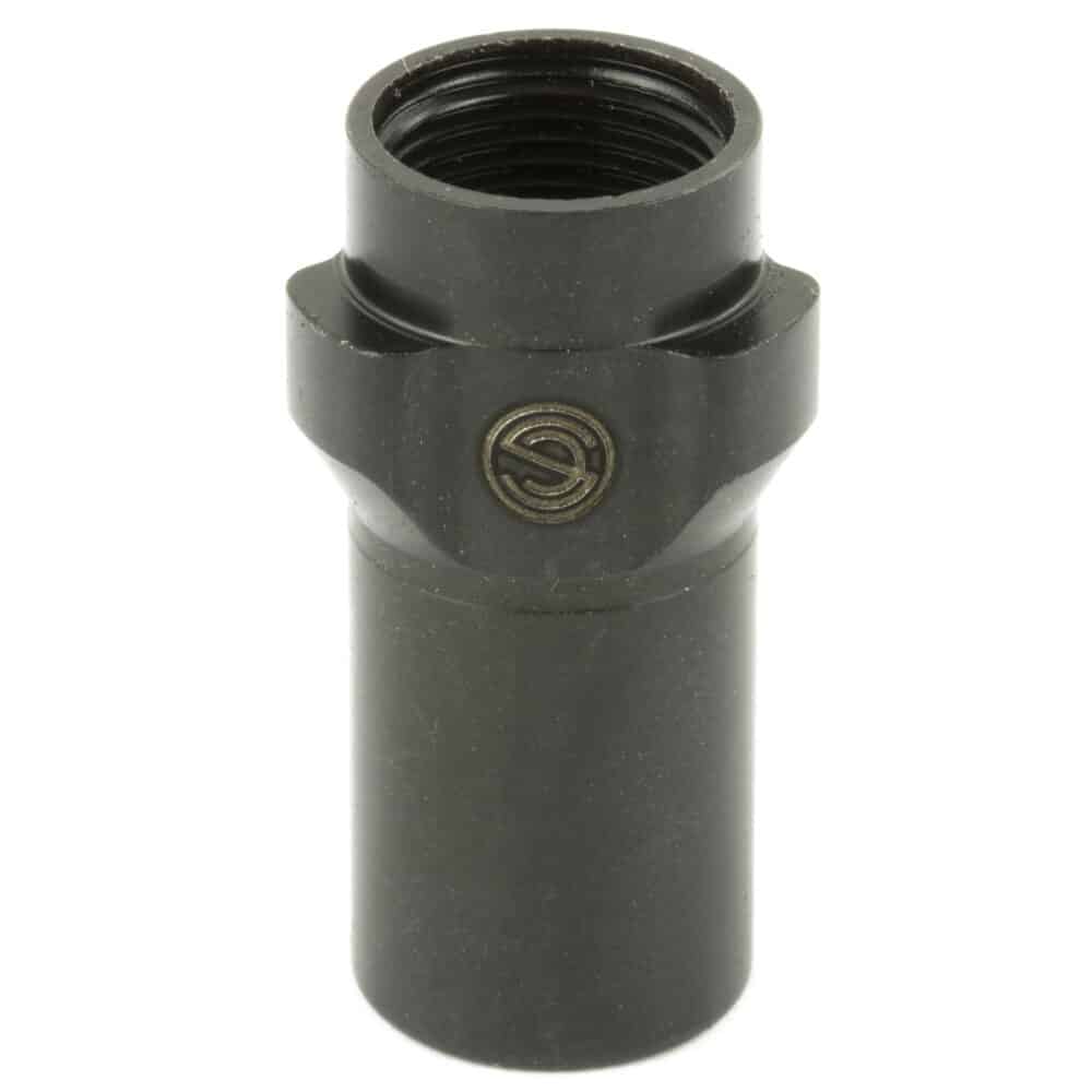 SilencerCo, 3-Lug Muzzle Device, 9MM, 1/2X28, Black Finish (AC2604) - Image 2