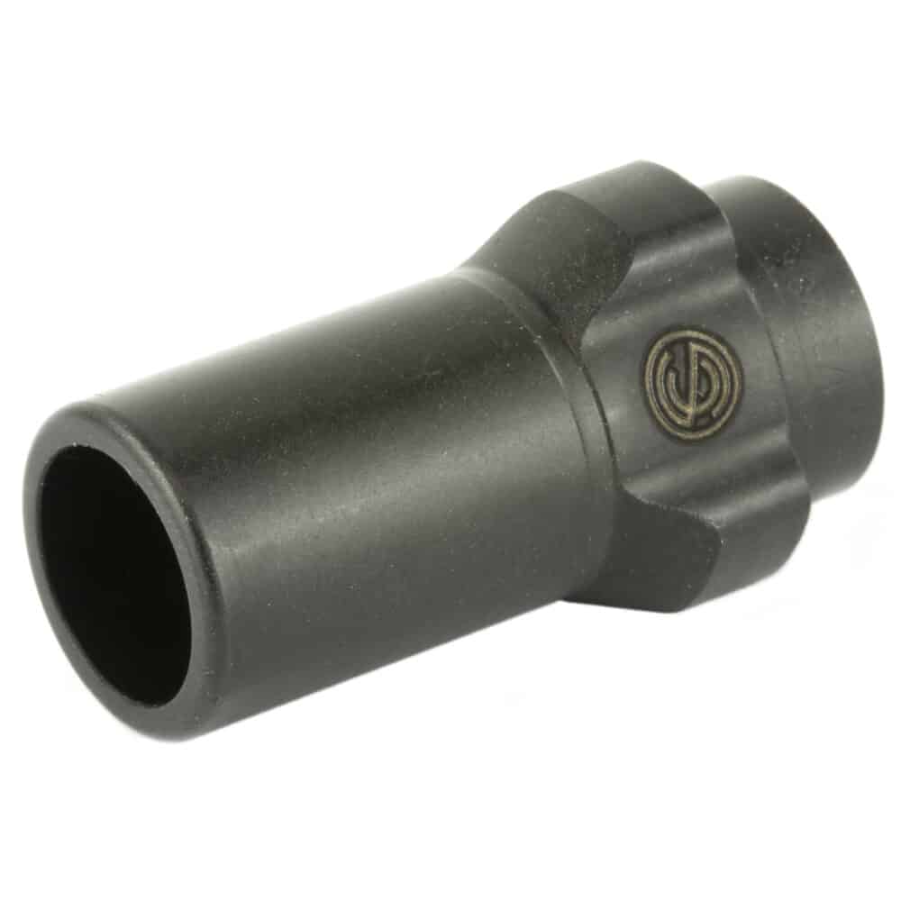 SilencerCo, 3-Lug Muzzle Device, 9MM, 1/2X28, Black Finish (AC2604) - Image 3