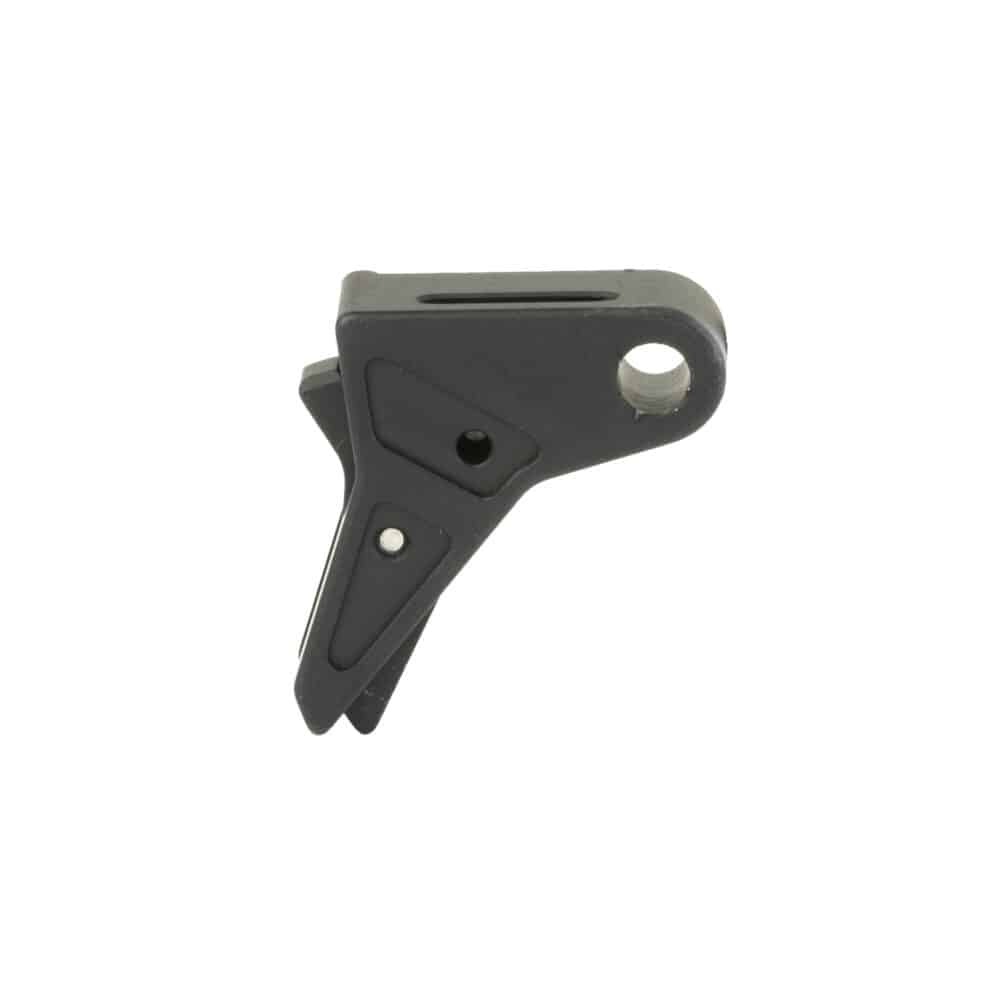 True Precision, Axiom Trigger, Black with Black Safety, Fits Glock Gen 1-4 including 42/43/43X/48 (Does Not Fit Gen5) (TP-GLKTS-BLBL)