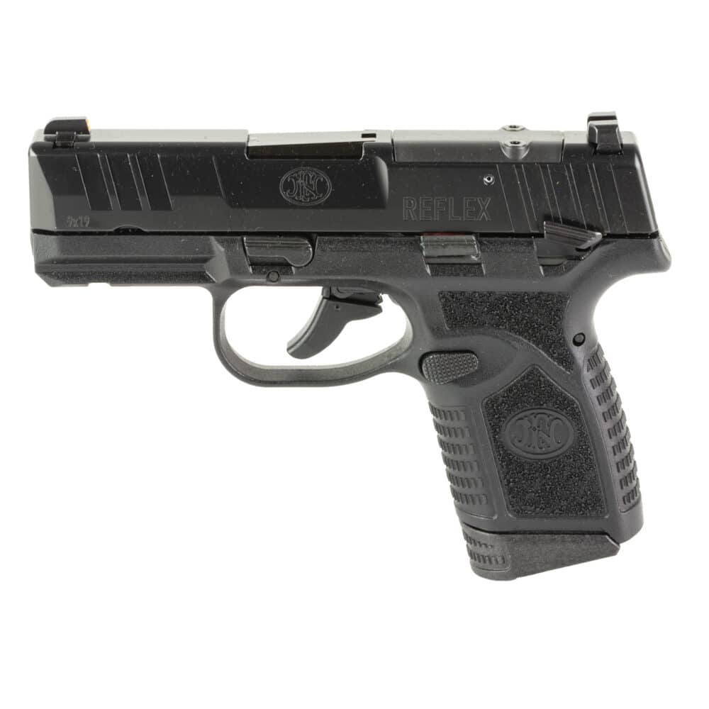 FN America, Reflex MRD, SAO, Micro Compact, 9MM, MS, Black (66-101418) - Image 2