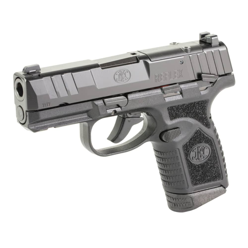 FN America, Reflex MRD, SAO, Micro Compact, 9MM, MS, Black (66-101418)