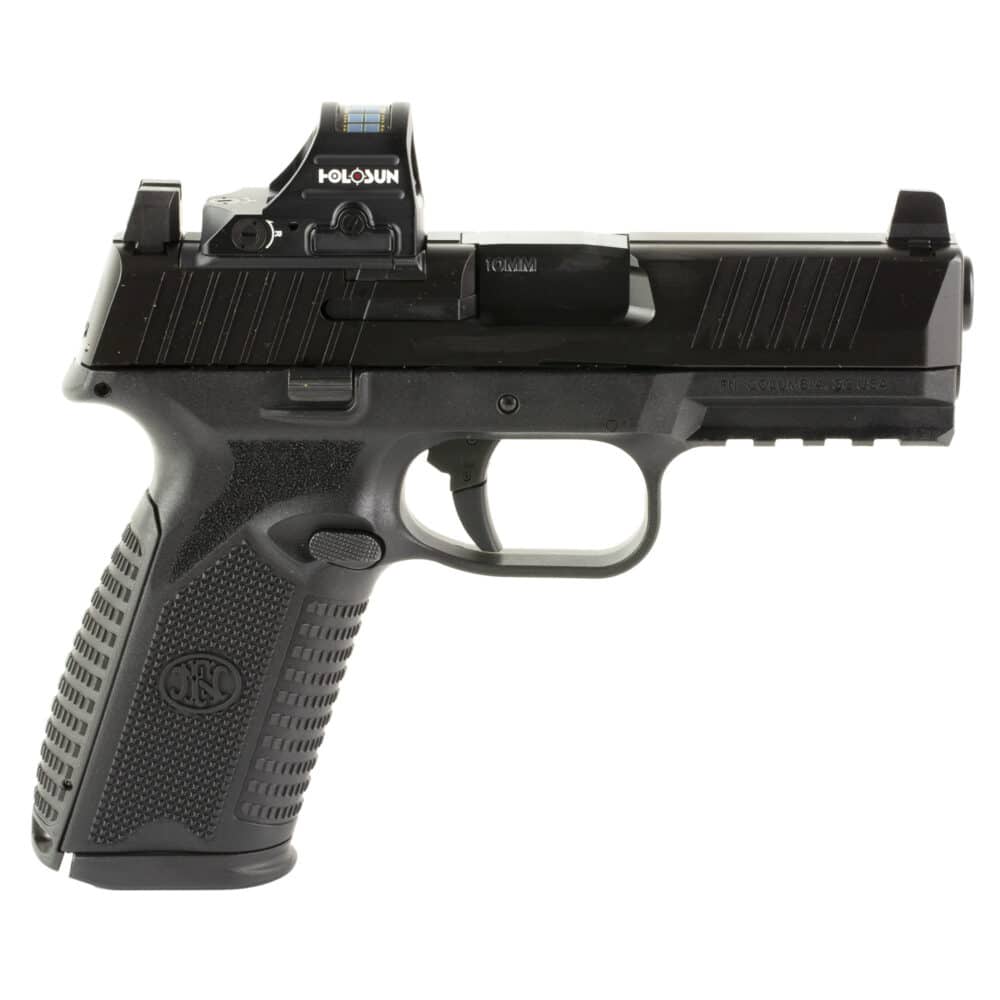 FN America, 510 MRD, w/ Holosun 407C Red Dot Sight, Polymer Frame Pistol, Mid-Size, 10MM, 15+1, Black (66-101857) - Image 3