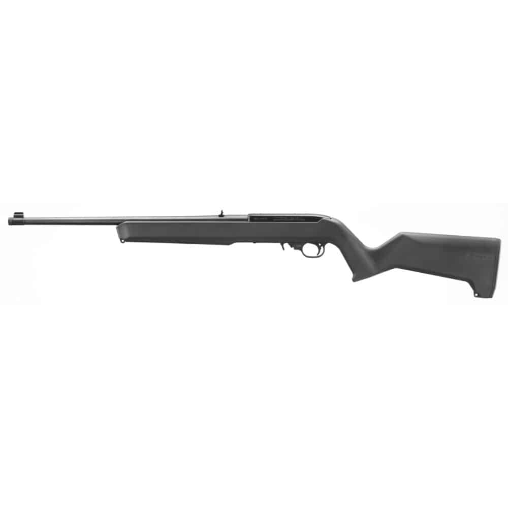 Ruger, 10/22, Semi-automatic Rifle, 22 LR, 18.5" Cold Hammer Forged Barrel, 1/2x28 Threaded, Satin Finish, Black (31216) - Image 2