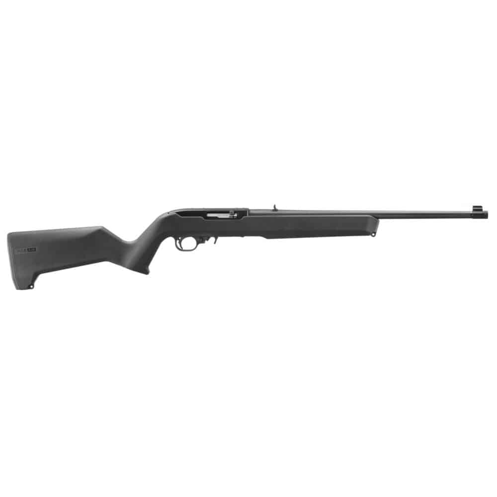 Ruger, 10/22, Semi-automatic Rifle, 22 LR, 18.5" Cold Hammer Forged Barrel, 1/2x28 Threaded, Satin Finish, Black (31216) - Image 3