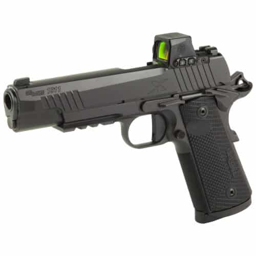 Sig Sauer, 1911 X Series, Single Action Only, 1911, Full Size, 45 ACP, 5" Barrel, DLC Finish, Black (1911XR-45-BXR3-RXX)