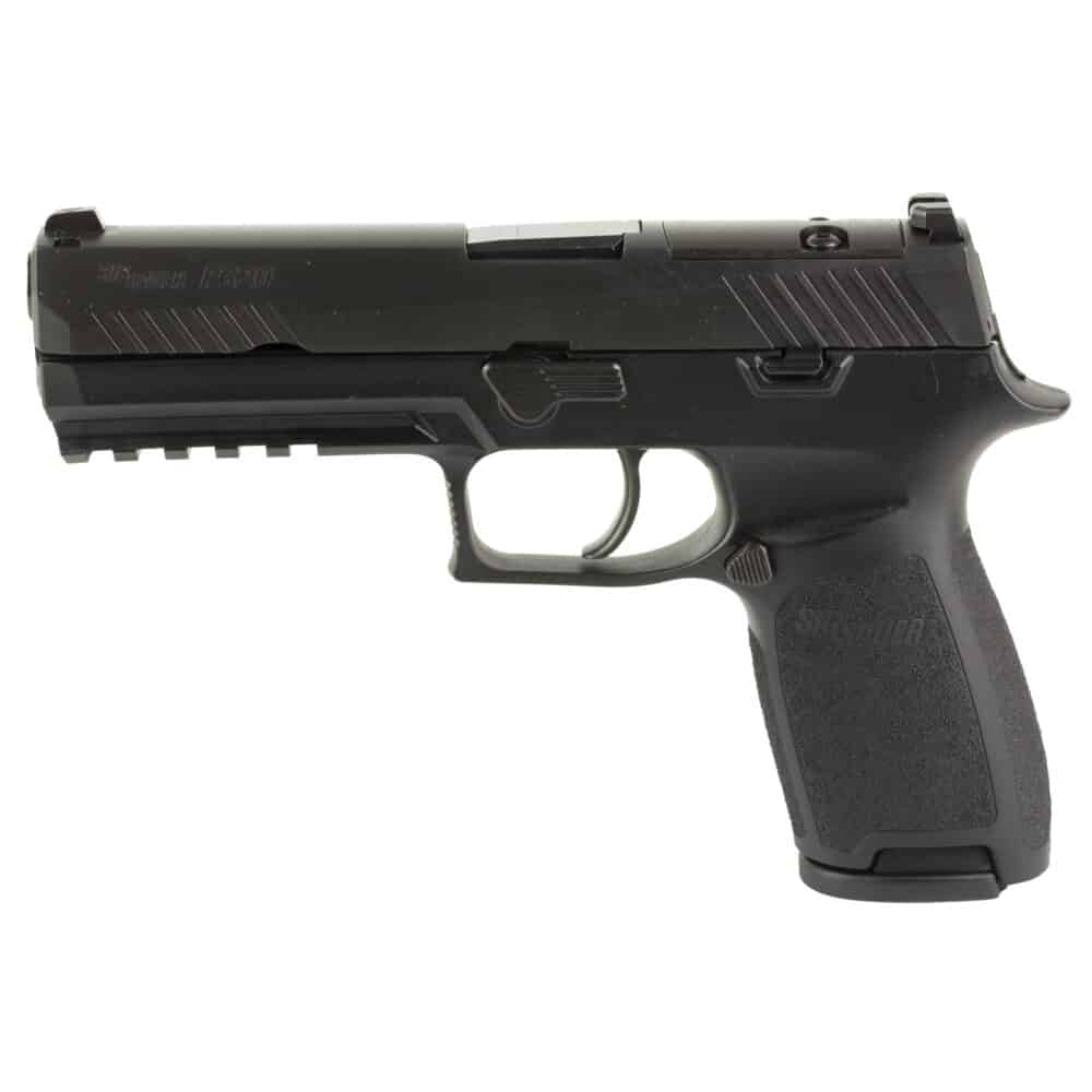 Sig Sauer, P320, Full Size, Striker Fired, Semi-Auto, Polymer Frame Pistol, Compact, 9MM, Black (320F-9-BSSP) - Image 2