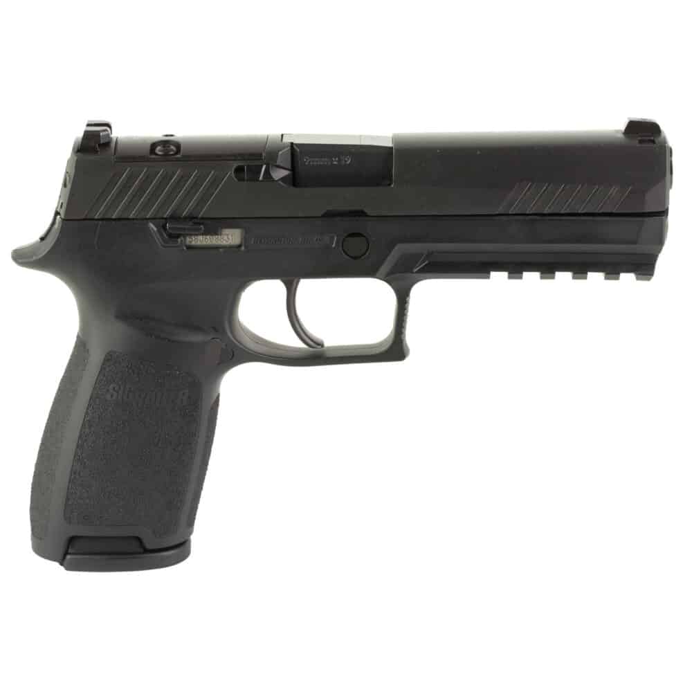 Sig Sauer, P320, Full Size, Striker Fired, Semi-Auto, Polymer Frame Pistol, Compact, 9MM, Black (320F-9-BSSP) - Image 3